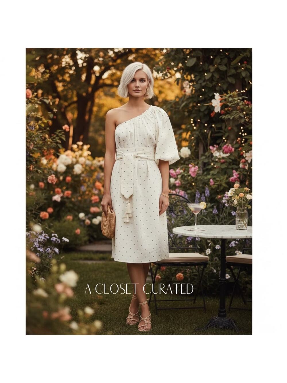 Loup Charmant Azores One Shoulder Cotton Dress XS